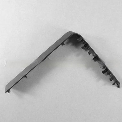 Black and white plastic hard drive PCB cover for 3.5-inch drives, shown from above.