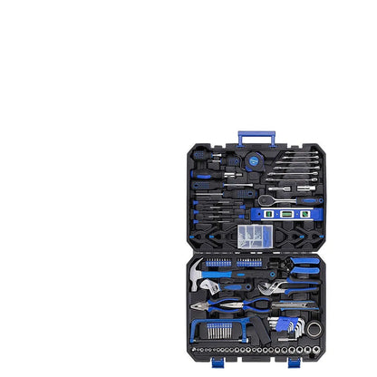 Black carbon steel hardware tool combination set for home car auto repair