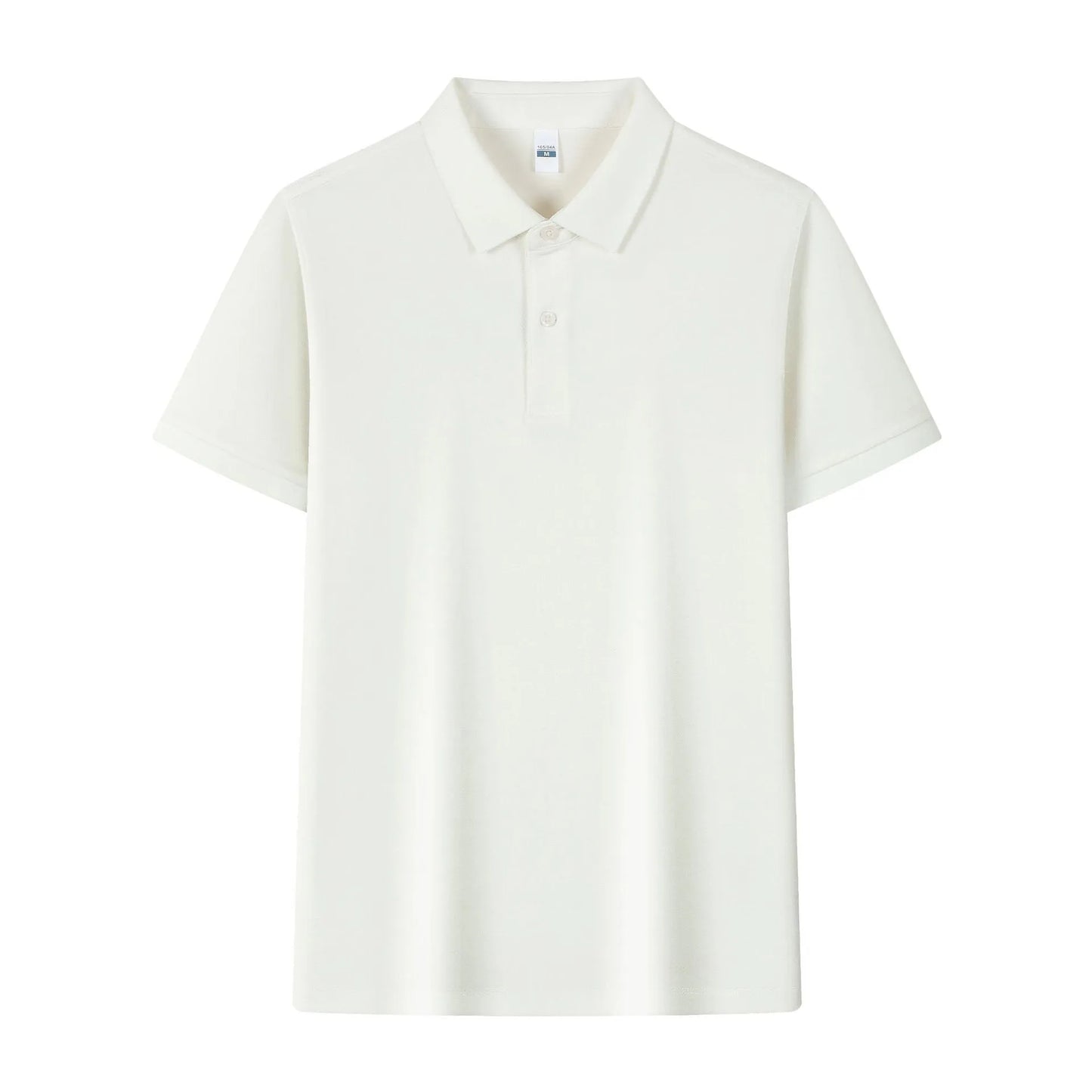 Ice silk cotton polo shirt with lapel collar in various colours for summer business wear