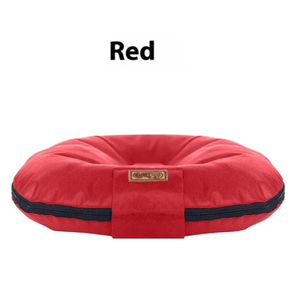 Removable Oxford cloth pet mattress for dogs with PP cotton filling in black, grey, red or brown