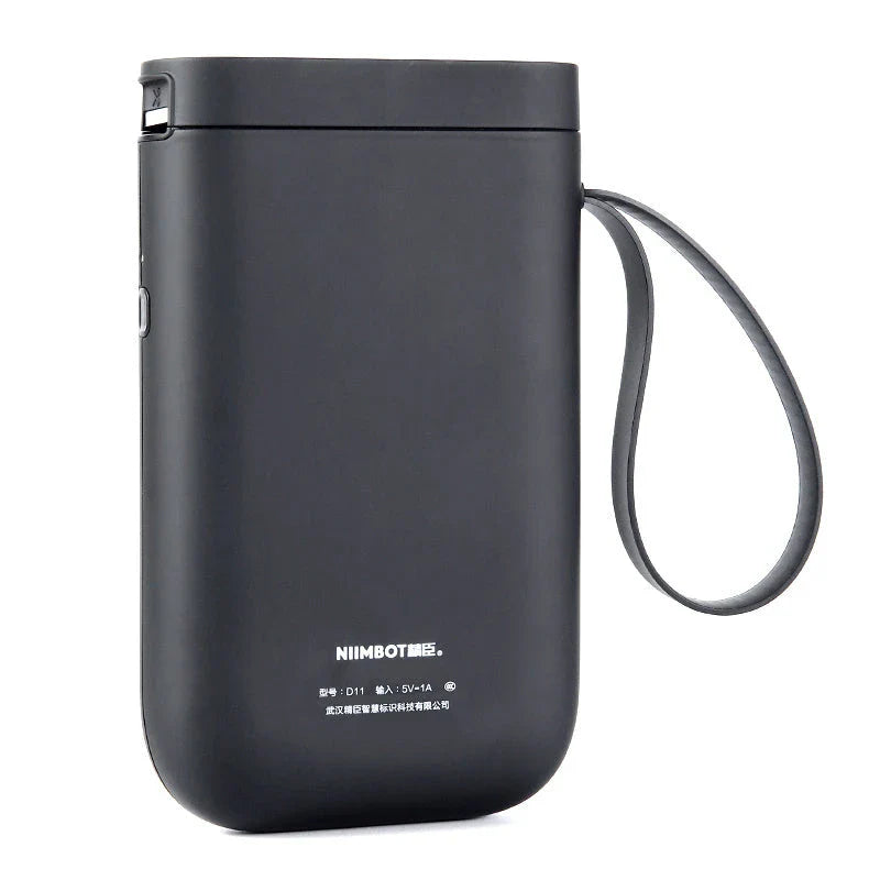 D11 Compact Bluetooth-Enabled Label Maker for Hassle-Free Home and Office Organization