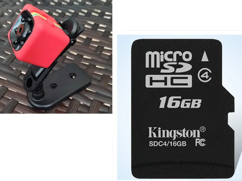 SQ11 Mini Camera with 1080P HD video, night vision, and infrared recording for capturing high-quality footage