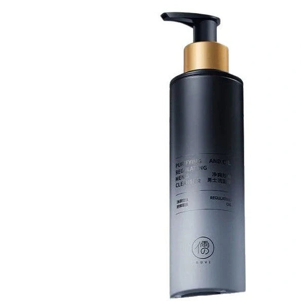 150ml men's facial cleanser bottle for oil control and blackhead removal
