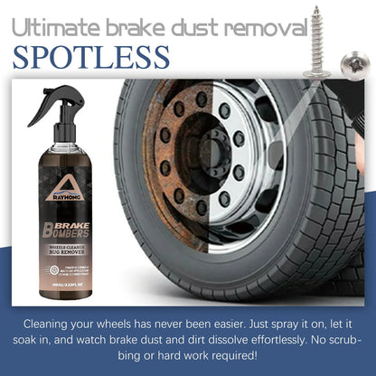 120ml car brake cleaner spray bottle with sponge towel for rust removal and polishing
