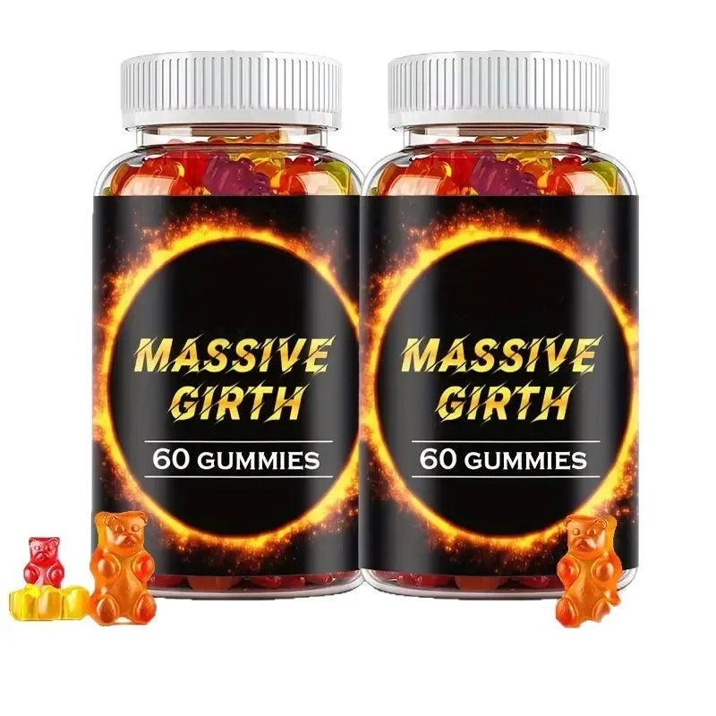 Container of dietary fibre gummies soft chew supplements with 60 tablets