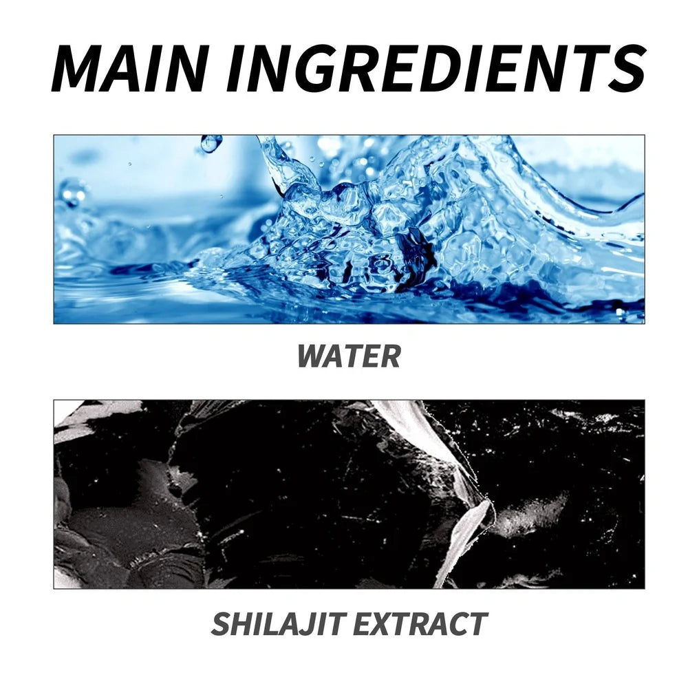 Googeer Shilajit dietary supplement container with 100g net content label