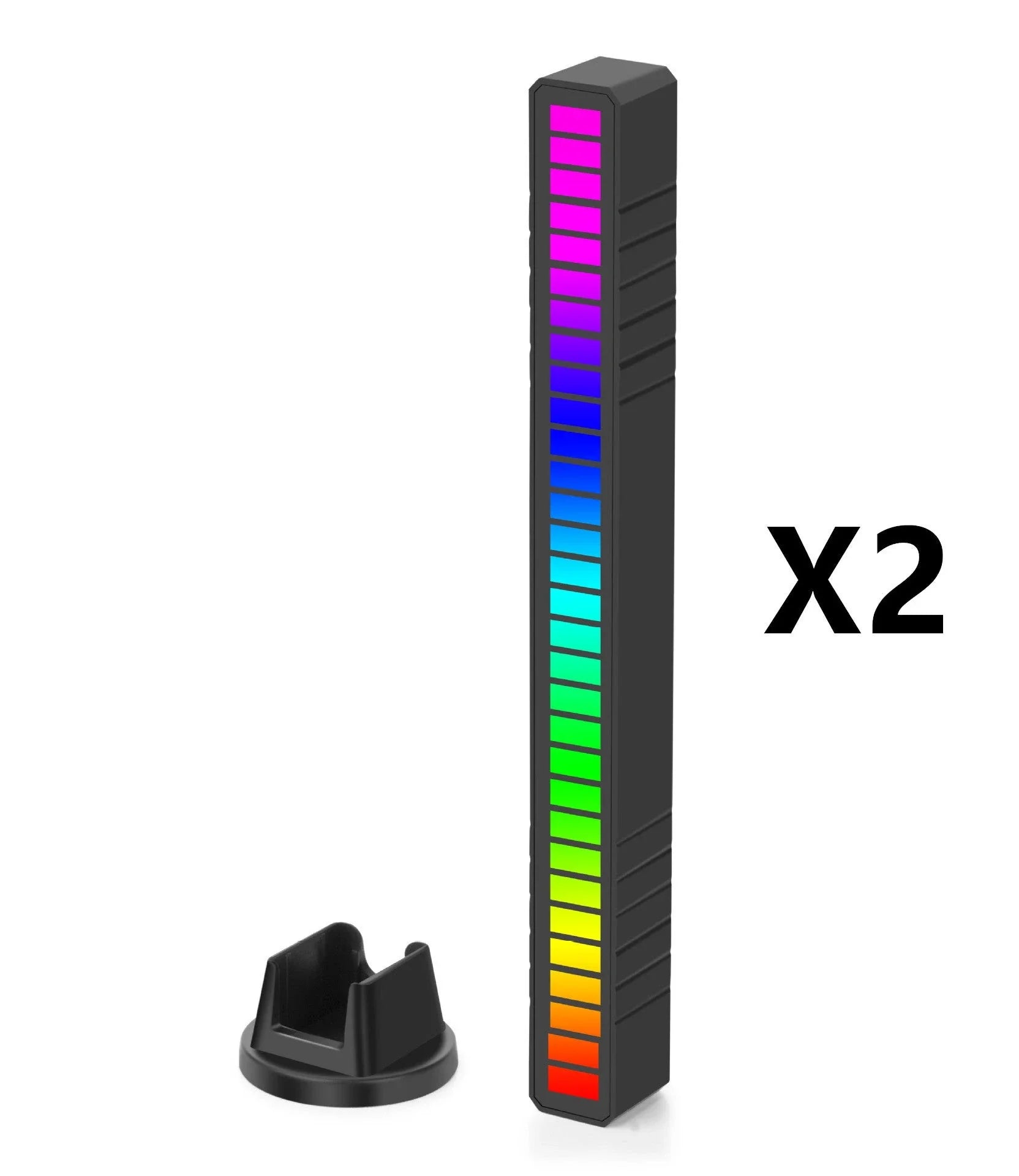 A LED strip light that automatically synchronizes with the beat of your music, creating a dynamic, RGB-powered light show for a mesmerizing ambiance.