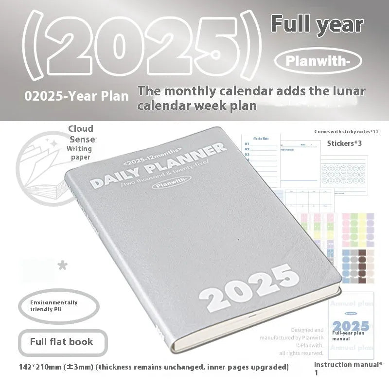Waterproof postgraduate entrance exam notebook with PU cover in mint green colour showing writing paper interior
