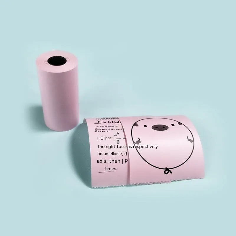 Student pocket wrong questions thermosensitive printing paper rolls in 57x30mm size