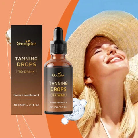Googeer Tanning Drops To Drink Body Treatment 60ml bottle with dropper for gradual colour development
