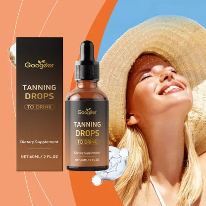 Googeer Tanning Drops To Drink Body Treatment 60ml bottle with dropper for gradual colour development
