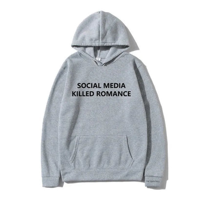 Men's slim fit hoodie with printed spring letter pattern, long sleeves, and hood in polyester material