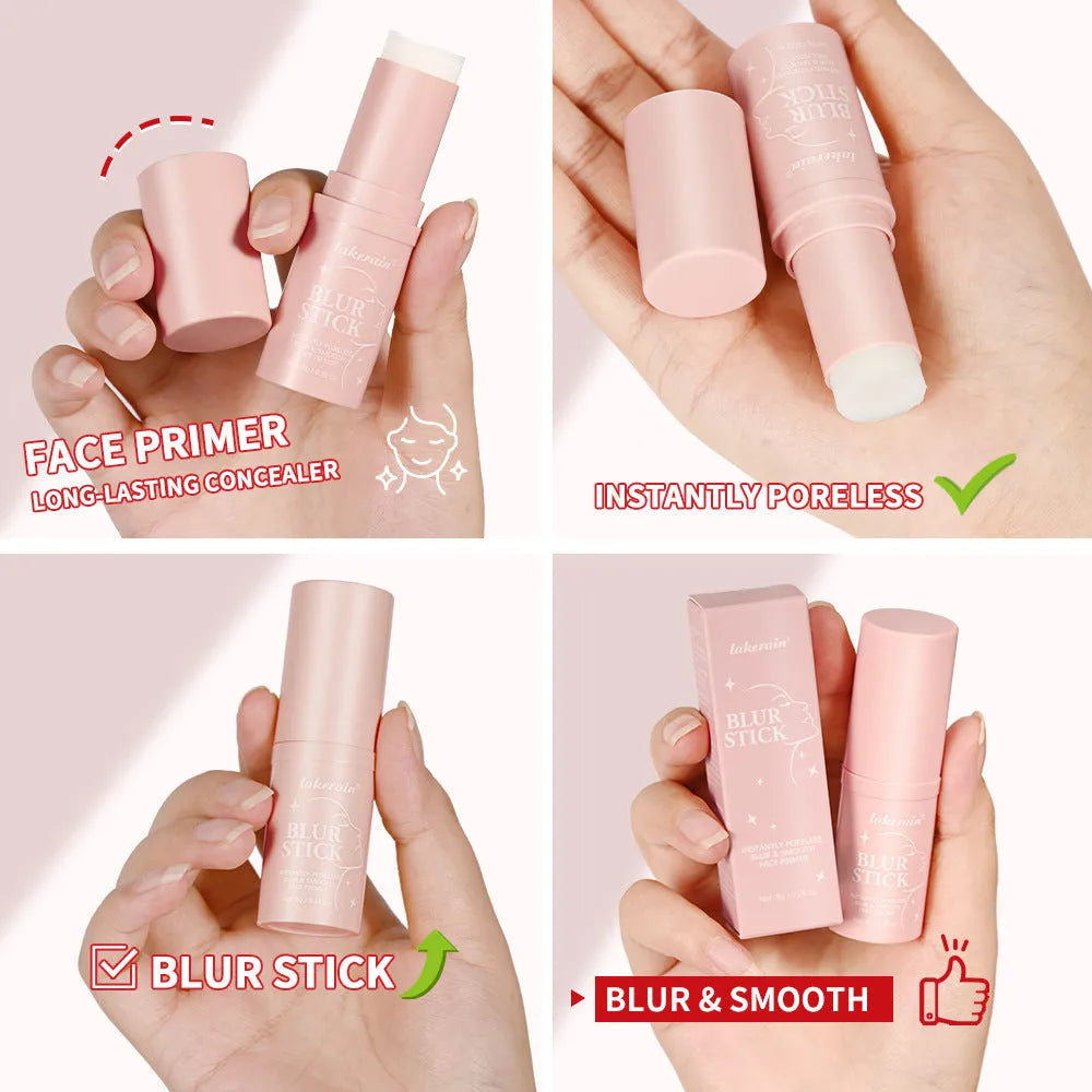 Pore invisible mattifying base stick for shine reduction and skin brightening