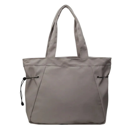 Soft Oxford cloth foldable commuter tote bag in street trend style, shown in available colours.