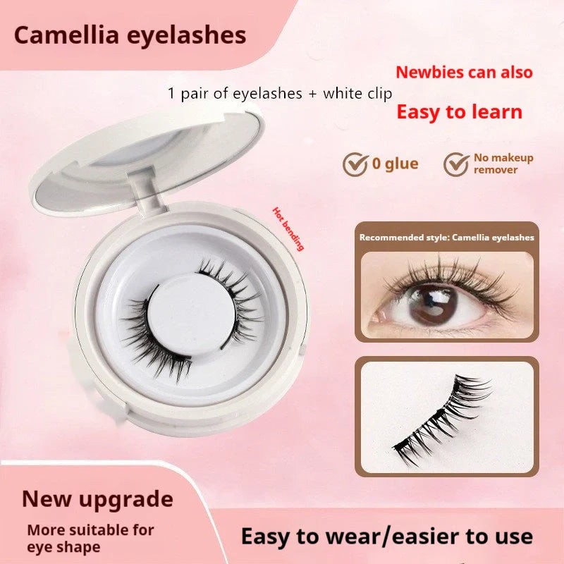 Luxurious magnetic mink false eyelashes for easy application and a glamorous look.