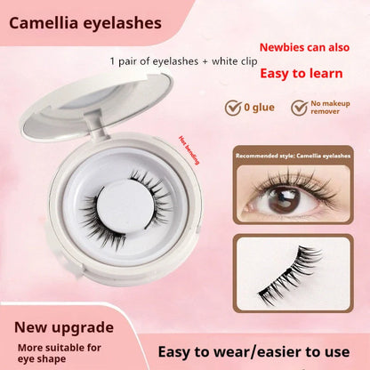 Luxurious magnetic mink false eyelashes for easy application and a glamorous look.