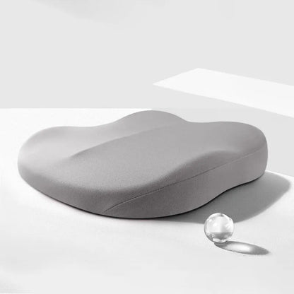 Ice silk fabric car seat cushion with 10cm thickness shown in multiple colour options
