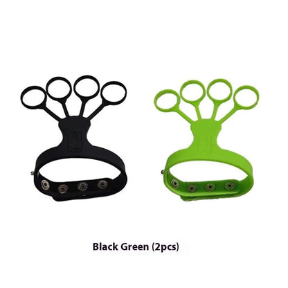 Fengshui shooting training brace showing five-finger design for basketball hand placement practice