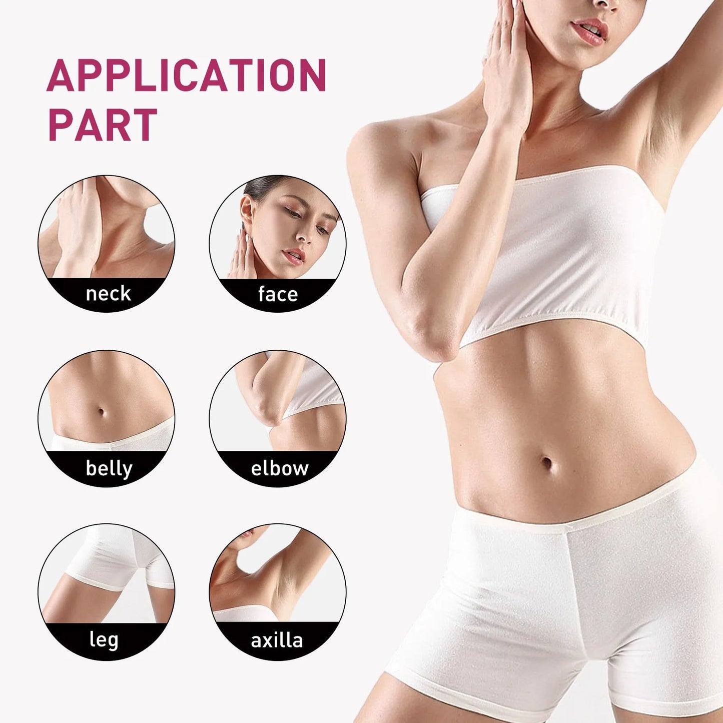 60ml ladies underarm nourishing moisturising cream tube for skin rejuvenation