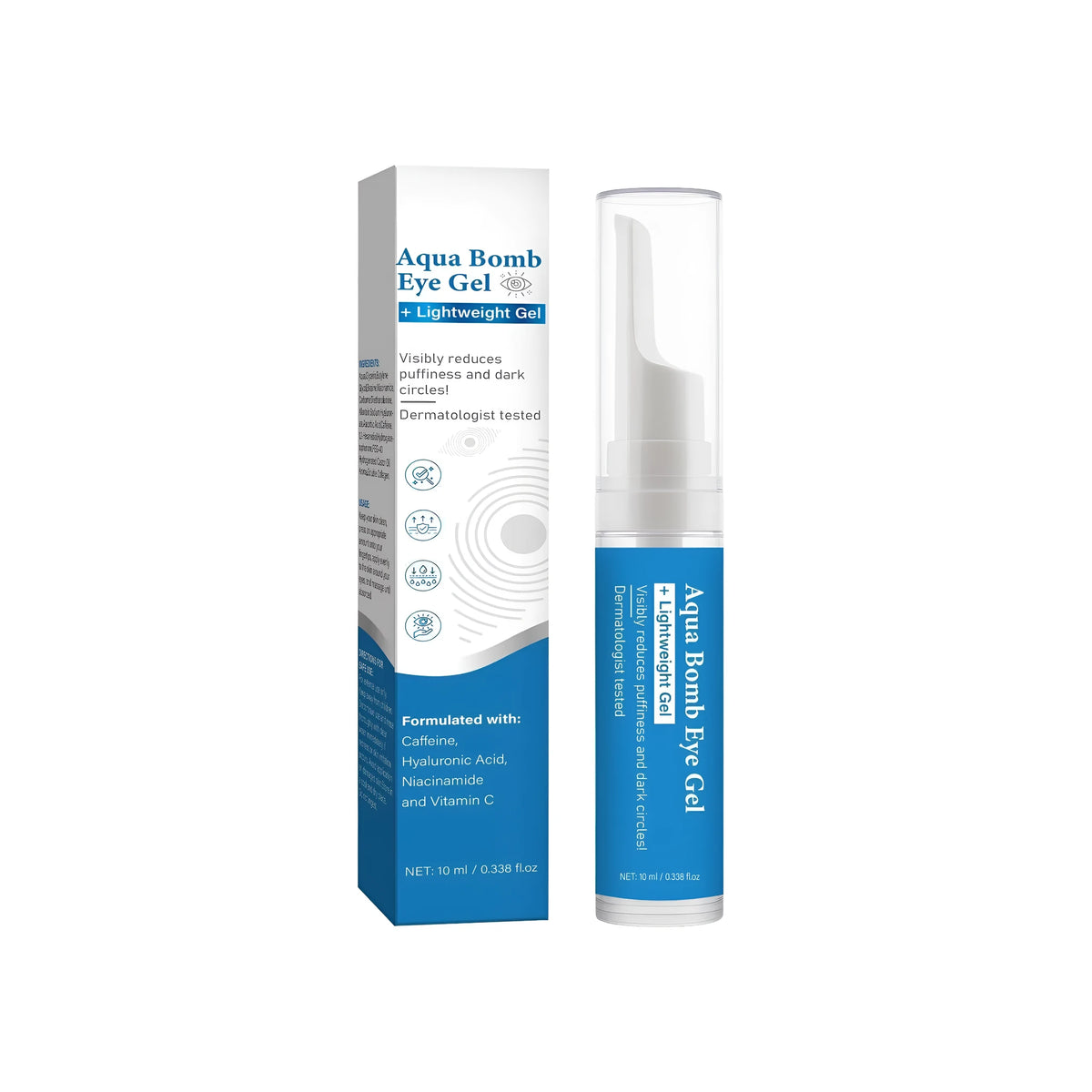 Ocean Eye Gel 10g tube, specification FP-A062, general population eye-area cosmetic gel