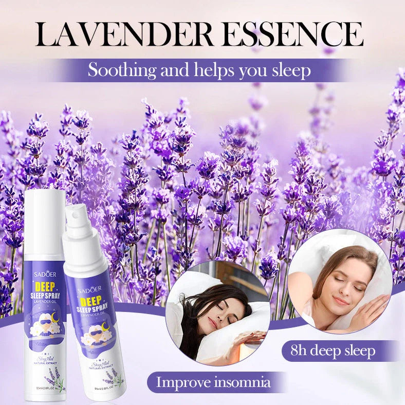 85ml fatigue relief sleep spray bottle with spray mechanism for topical application