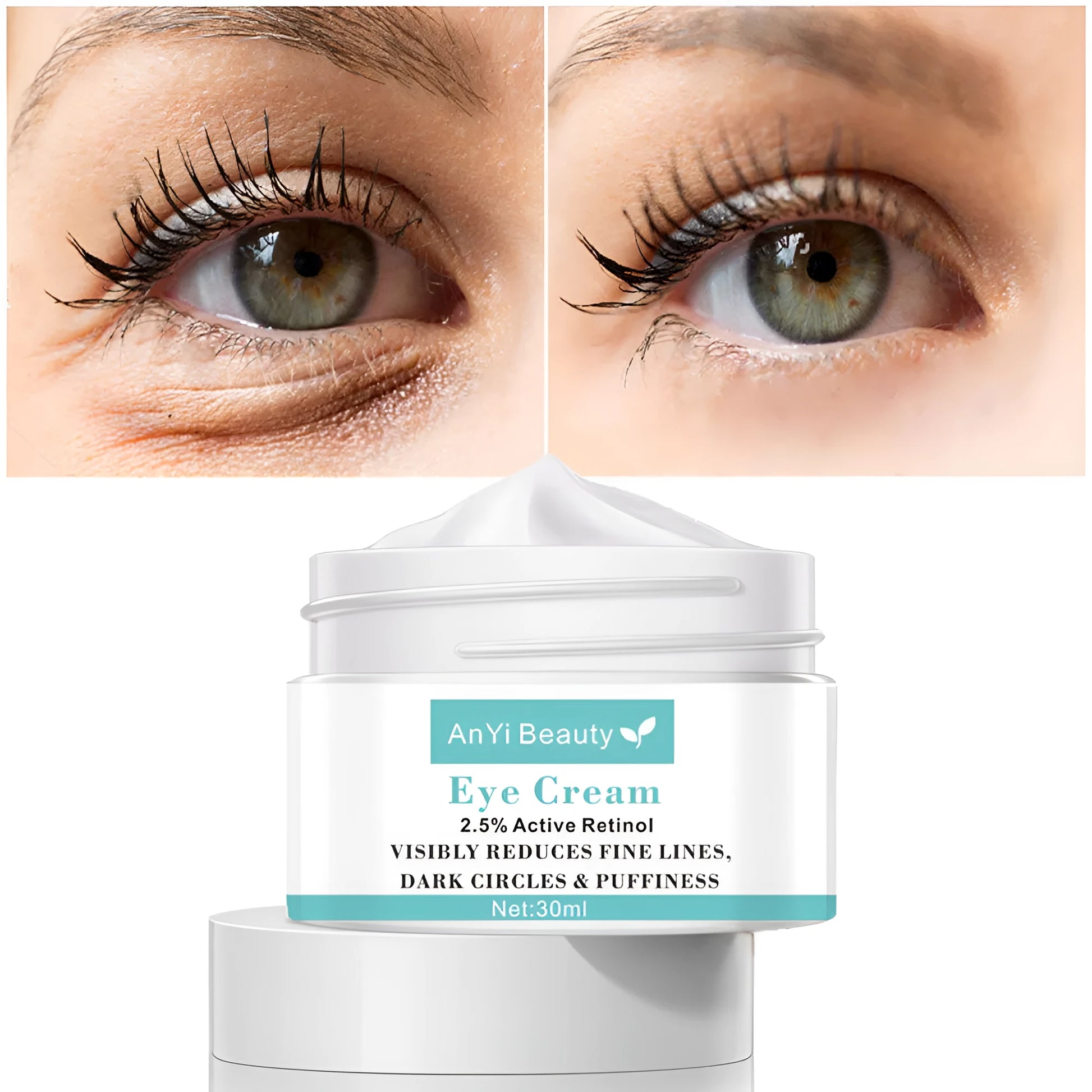 30ml container of Beauty Eye Cream for women's skincare.