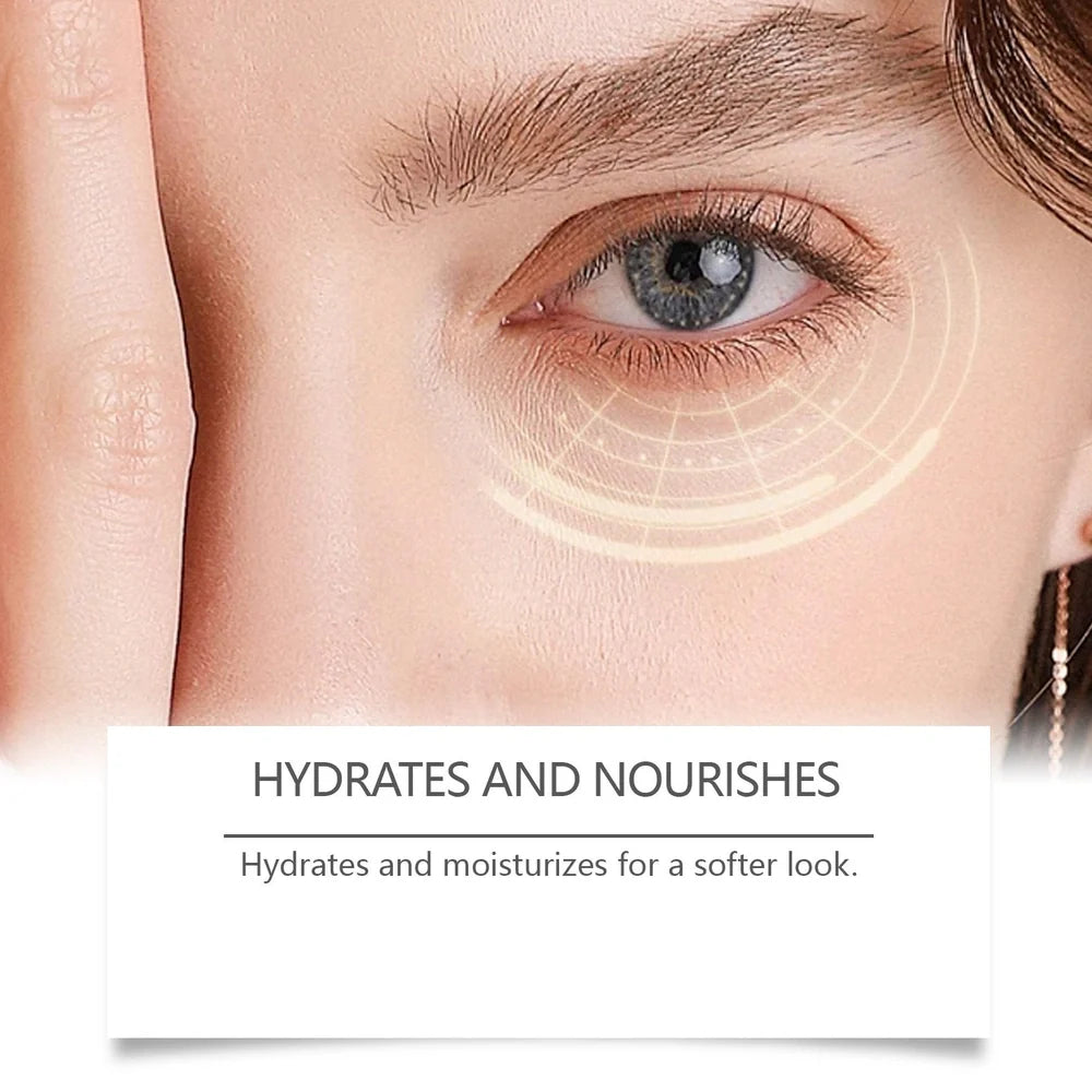 Caffeine firming eye cream in 5cm container with 20g formula for under-eye puffiness and hydration