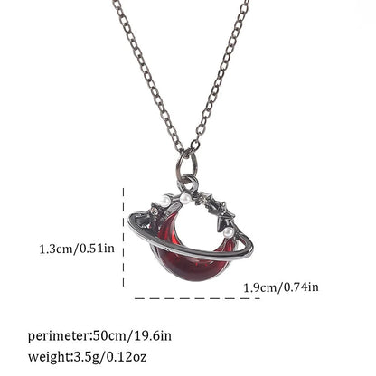 Dark gothic necklace with detailed spider bat pendant on an adjustable metal chain