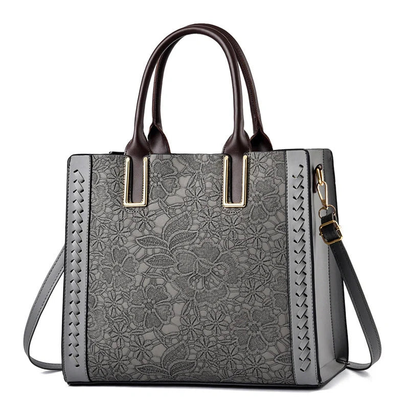 Adjustable PU Leather Shoulder Bag for Women in various colours