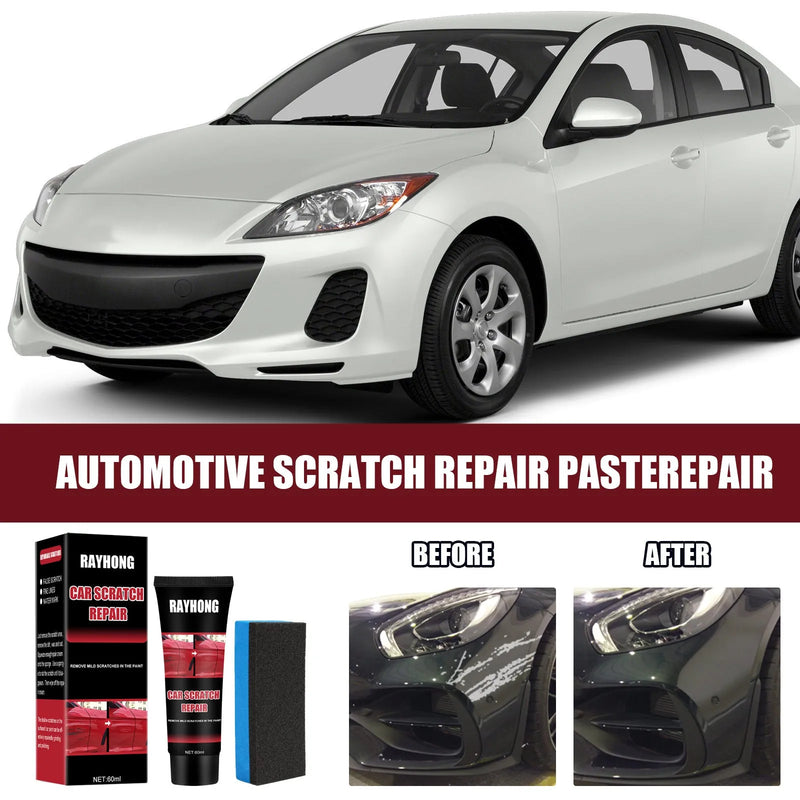 Scratch removal repair wax for automotive paint surface maintenance and polishing, providing lacquer wax protection with a 60ml set containing one scratch repair wax stick for car bodywork touch-ups