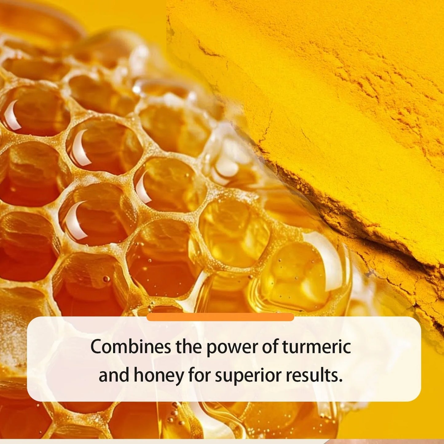 30ml bottle of Turmeric Honey Essential Oil in neutral packaging for facial skincare.