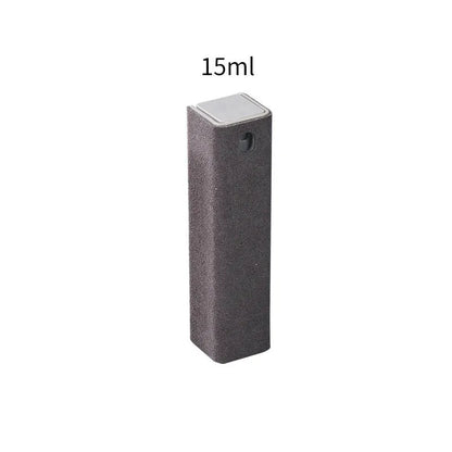 15ml portable 2-in-1 integrated phone screen cleaner spray case, no cleaning liquid included