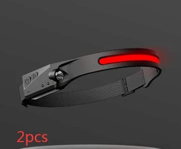 A versatile LED headlamp with a wide-angle beam, long-range side lighting, and hands-free operation for outdoor adventures