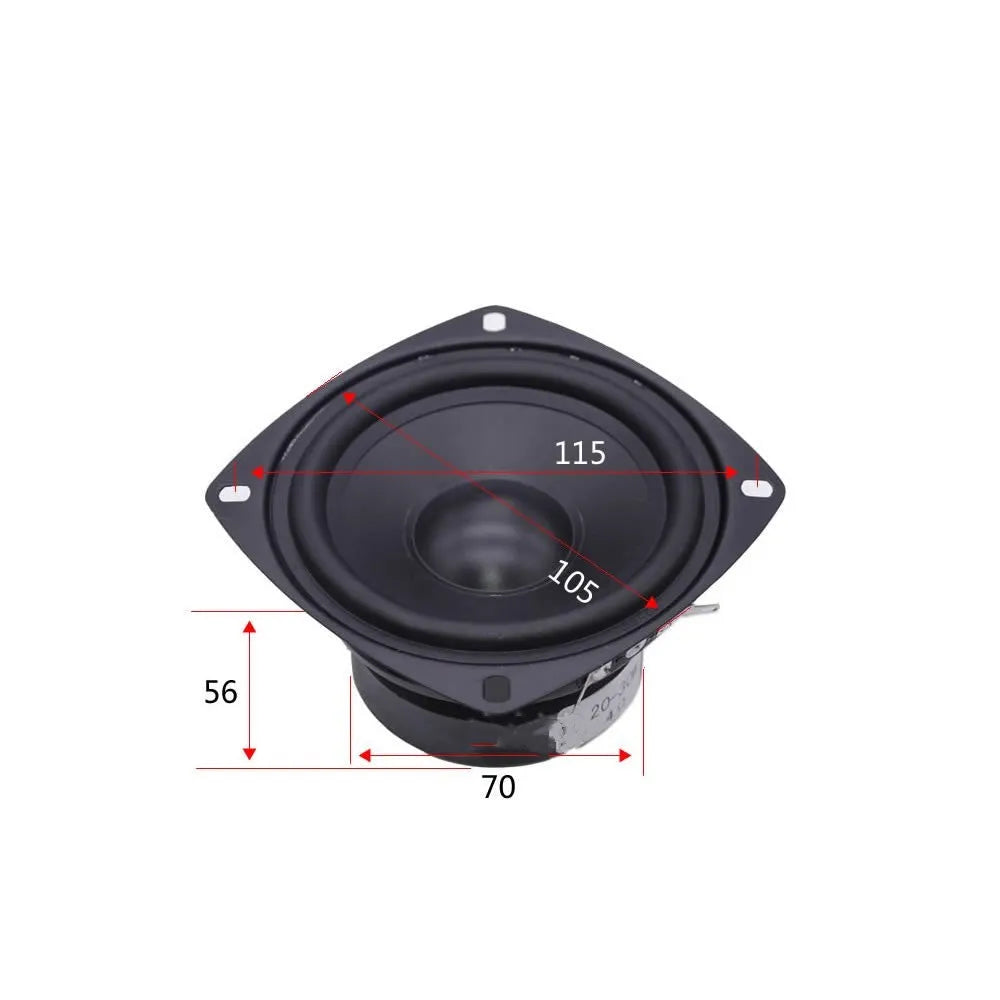 4-inch bass coaxial car horn speaker for General Motors vehicle audio modification
