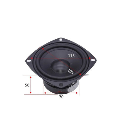 4-inch bass coaxial car horn speaker for General Motors vehicle audio modification