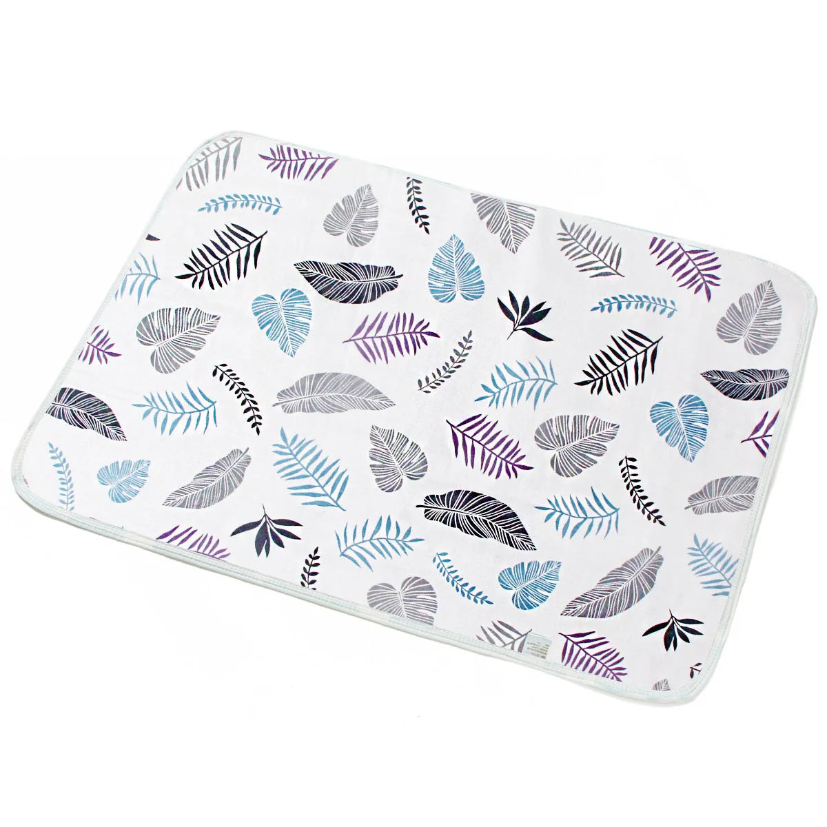 Breathable cotton cartoon waterproof baby changing pad with various patterns