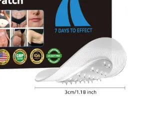 Pack of four GLP-1 compact micro needle body management patches for shaping support