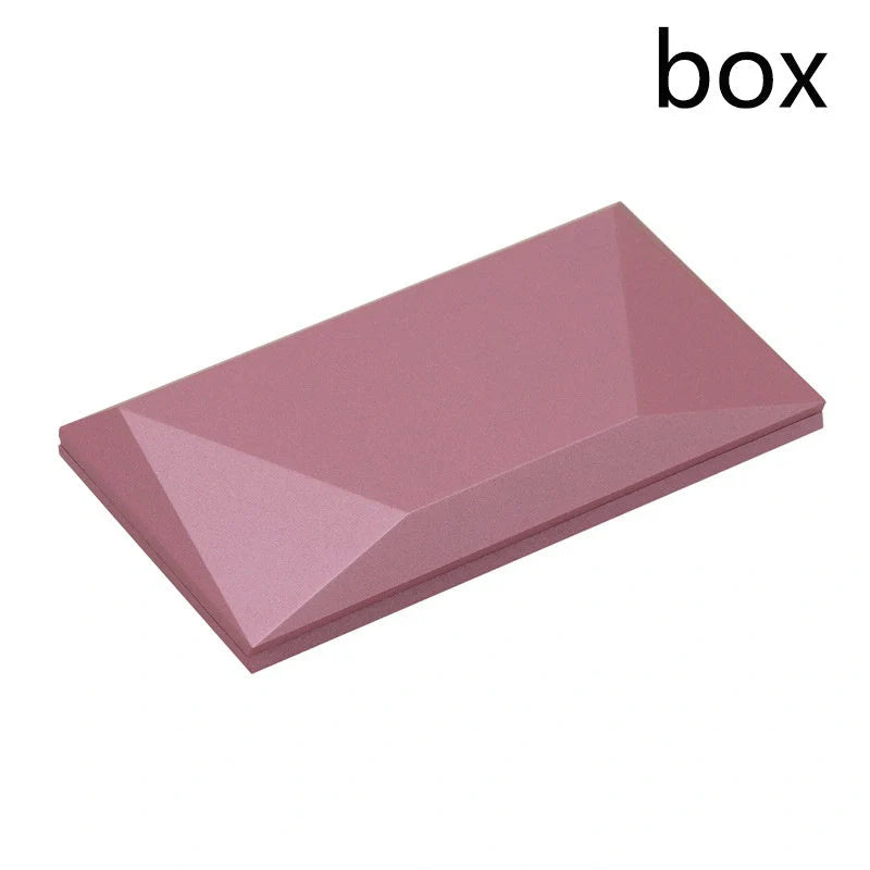 Heart-shaped 3D Love Box with rotating rose flower for ring display in red and pink