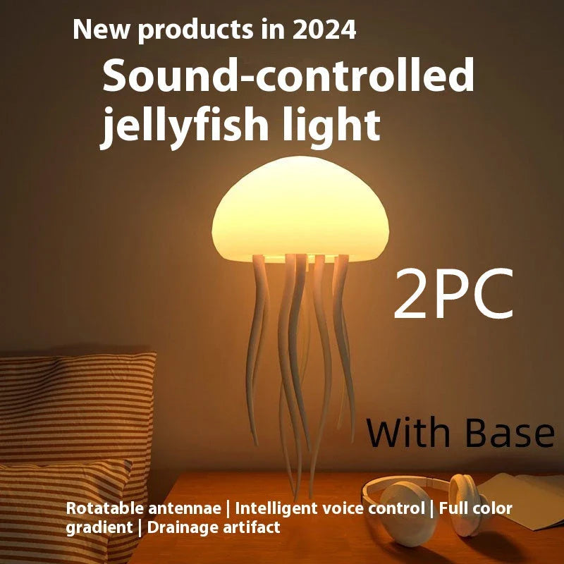 Captivating Jellyfish Lamp with Adjustable Tentacles and Mesmerizing Color-Changing Effects for Relaxation and Ambiance