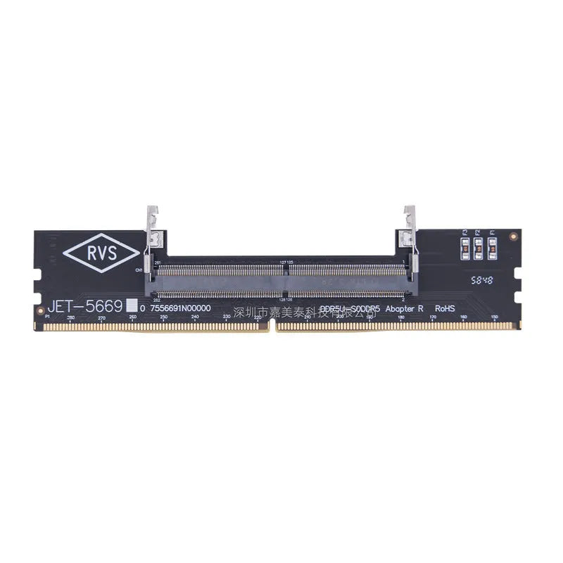 DDR4 laptop to desktop memory adapter card with electrostatic protection bag
