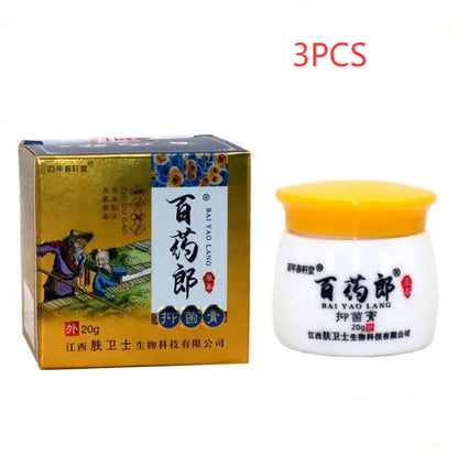 Centennial Tang Lang Wet Poison Cream topical emulsion in container for skin treatment