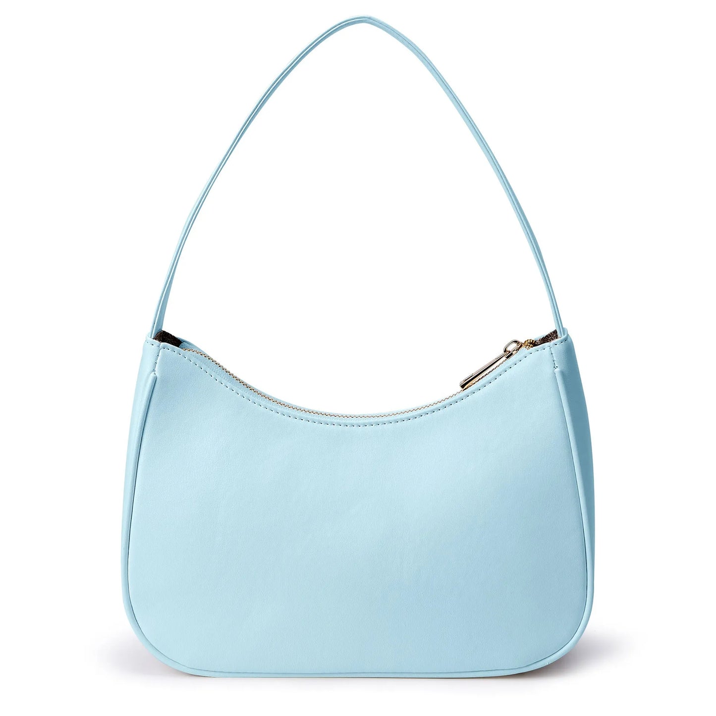 Retro waterproof shoulder bag in synthetic PU leather available in multiple colours