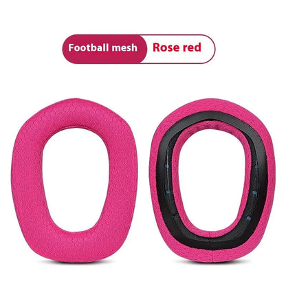 Single mesh earphone sleeve earmuff cover for G435 headset in black, blue, rose red or purple