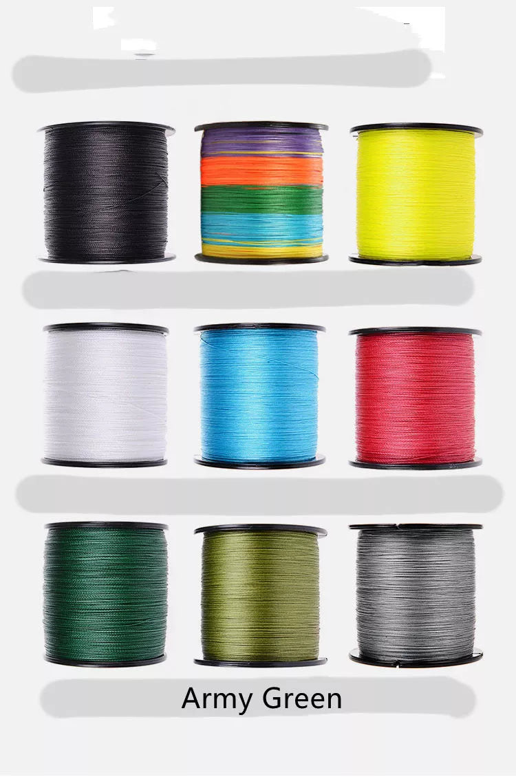 Hook Drop Spinning Wheel Fishing Line in multiple colours and sizes for versatile fishing