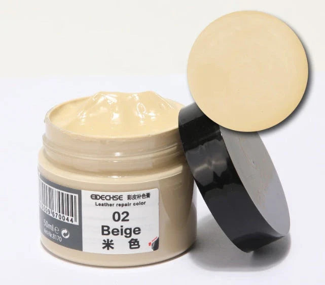 Leather Repair Restoration Kit - Revive Discolored, Scratched, or Faded Leather
