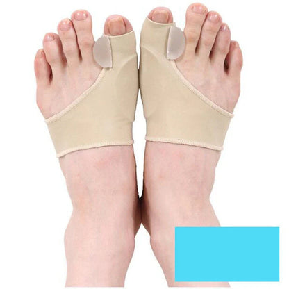 Big Foot Valgus Corrector in skin tone and white, designed for all-day wear and foot alignment correction