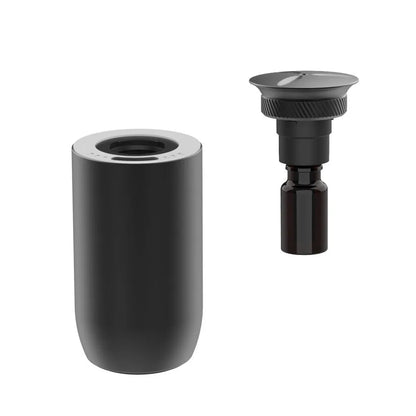 Portable metal column aroma diffuser for cars and small rooms with rechargeable battery