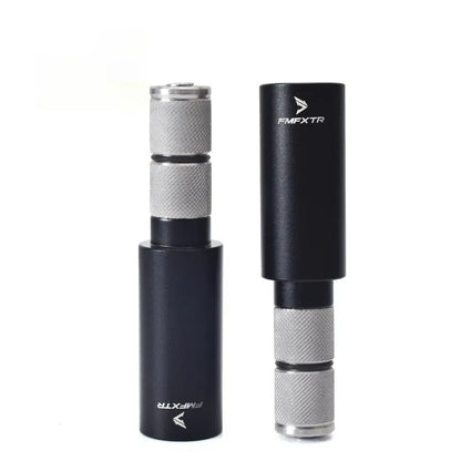 Aluminium alloy bicycle handlebar extension rod with folding mechanism