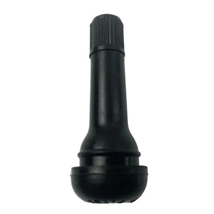 Copper automotive tyre valve kit showing TR412 TR413 TR414 sizes with black finish