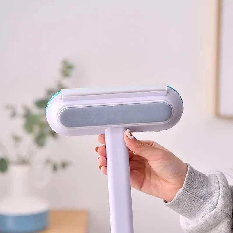 4-in-1 Multifunctional Cleaning Brush for Pets, Windows, Upholstery, and More